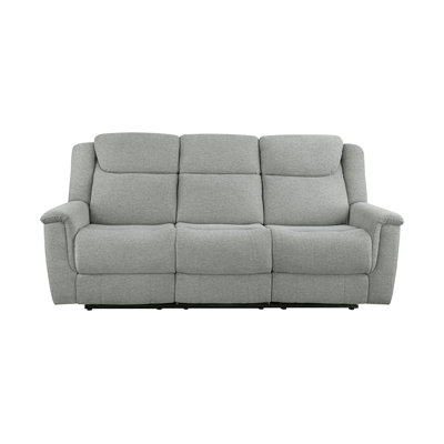 Canapé double inclinable, gris