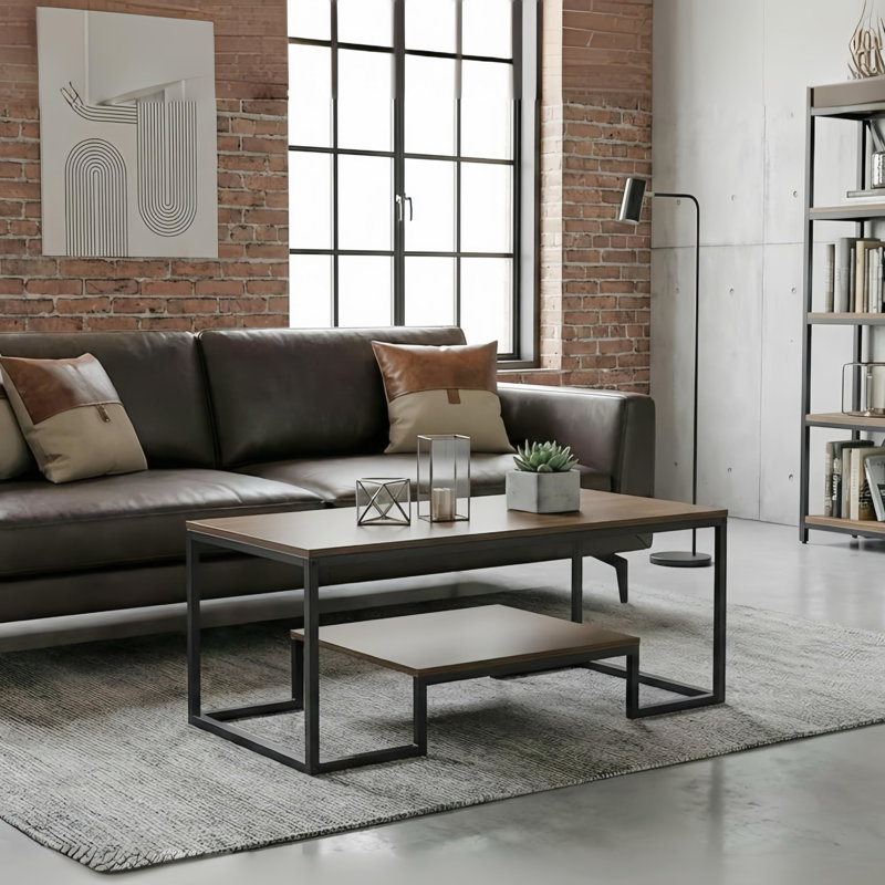 Coffee Table, Brown, Brown, Brown