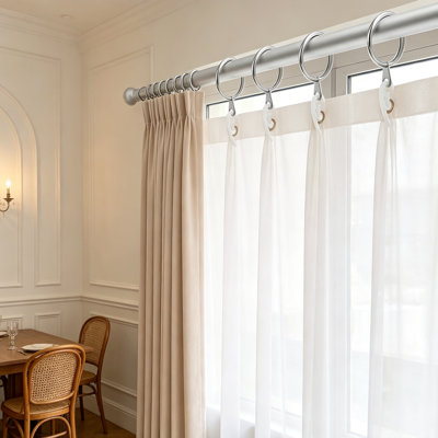 Natural 2.8 cm Curtain Rings