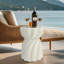 Aubria Drum End Table