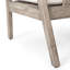 Fauteuil club d'extérieur en acacia avec coussins Curtis-748664734