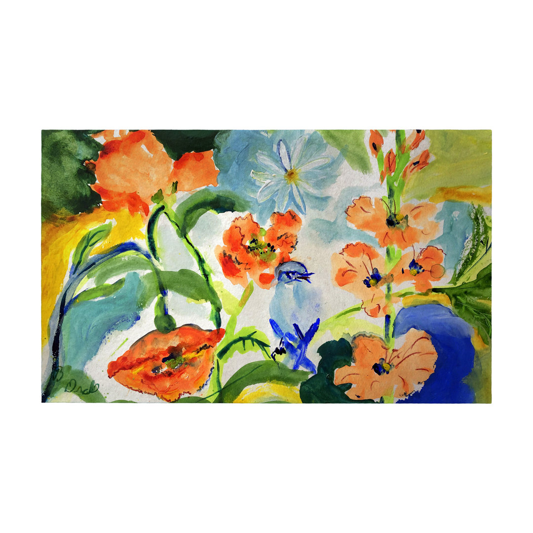 Mat1207 Non-Slip Indoor / Outdoor Doormat Red Barrel Studio®