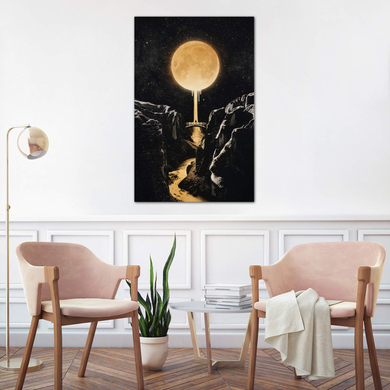 Moonlit by Enkel Dika - Wrapped Canvas Print, 101.6 cm H x 66.04 cm W x 1.91 cm D