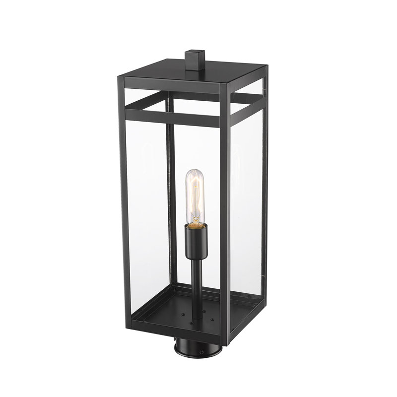 Sylmar Transparent Lantern Head, 21.5" H x 7.5" W x 7.5" D