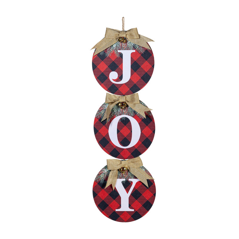 Décoration de porte 3 en 1 Joy