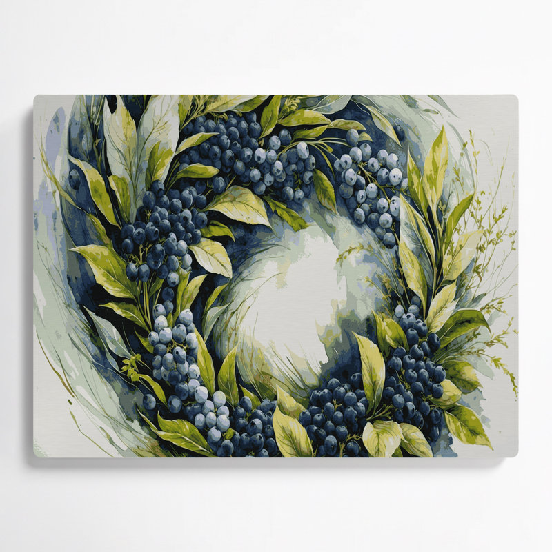 Art mural en métal «Fruit Service Berry», H 16 po x l 20 po