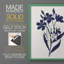 Indigo Botanical Study II, reproduction encadrée - bois massif-2134865337-2134865336