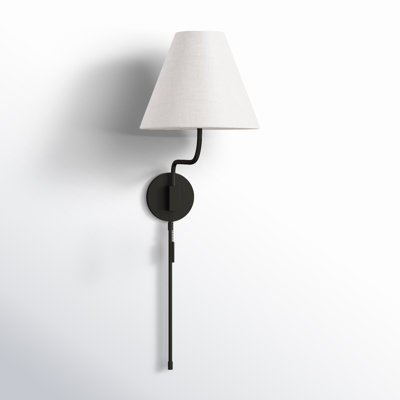 Vance Single Light Dimmable Plug-in Wallchiere