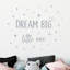 Text & Numbers Non-Wall Damaging Wall Decal-371870145