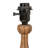 Zoalie Resin Table Lamp with Pleated Shade