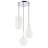 Vandyke 3-Light Cluster Geometric and Cylinder Pendant -1825659228-1825659230