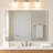 Frameless Rounded Corner Bathroom Vanity Mirror, 5mm Copper-Free Silver Glass with Safety Backing, Horizontal or Vertical Wall Mount