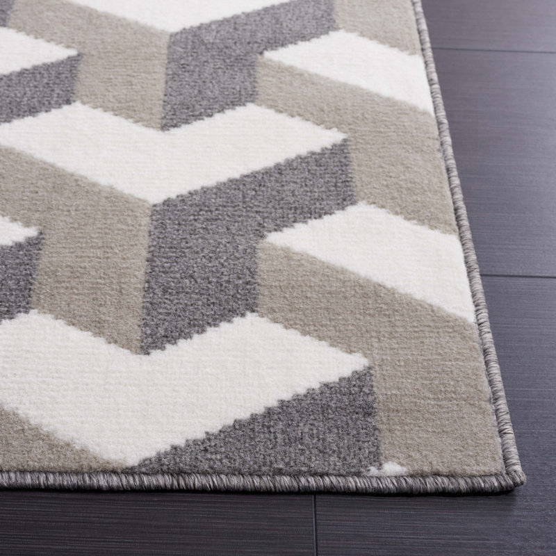 Hikeem Performance Geometric Rug, Runner 2'2" x 8'