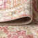 Virgil Modern Ornate Medallion Brown/Pink Rug