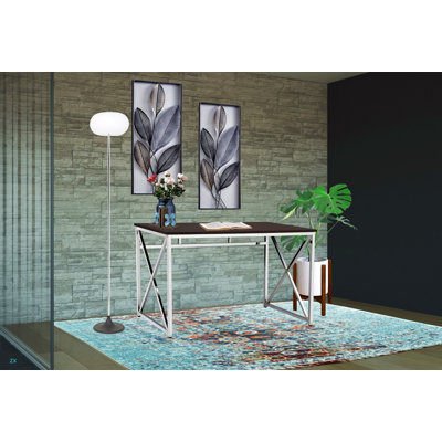 Bureau MDF / Chrome