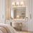 3-Light Linear Pleated Fabric Wall Sconce