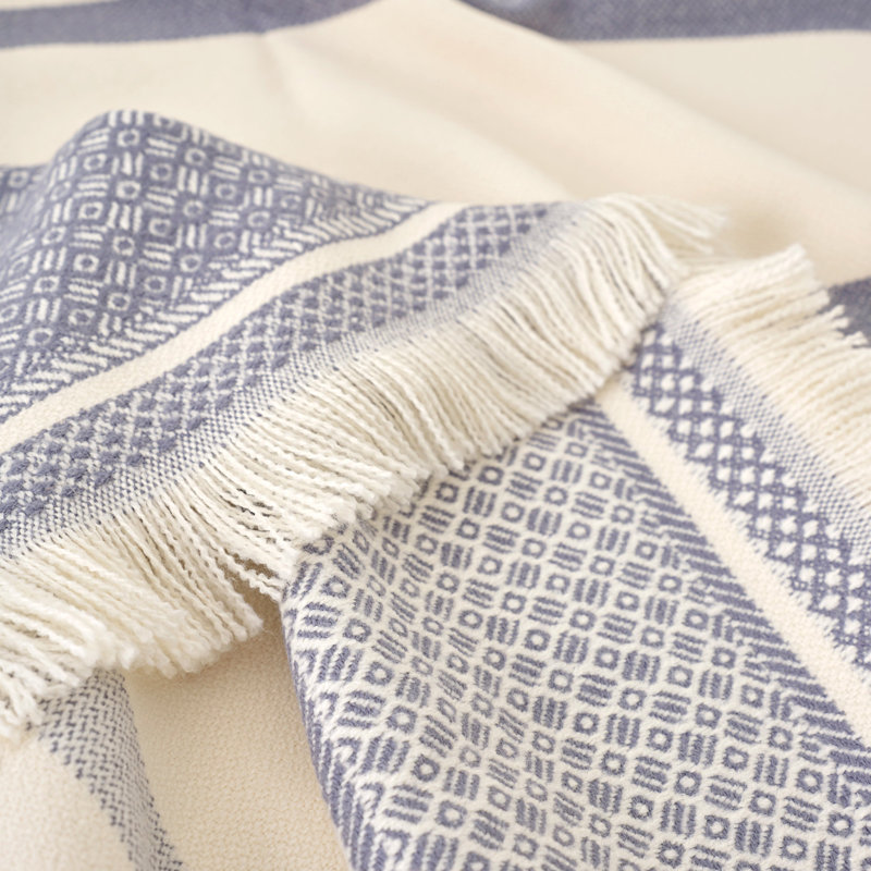 Melini Throw Blanket, Blue