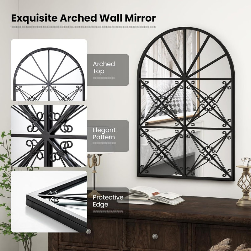Metal Arch Mirror