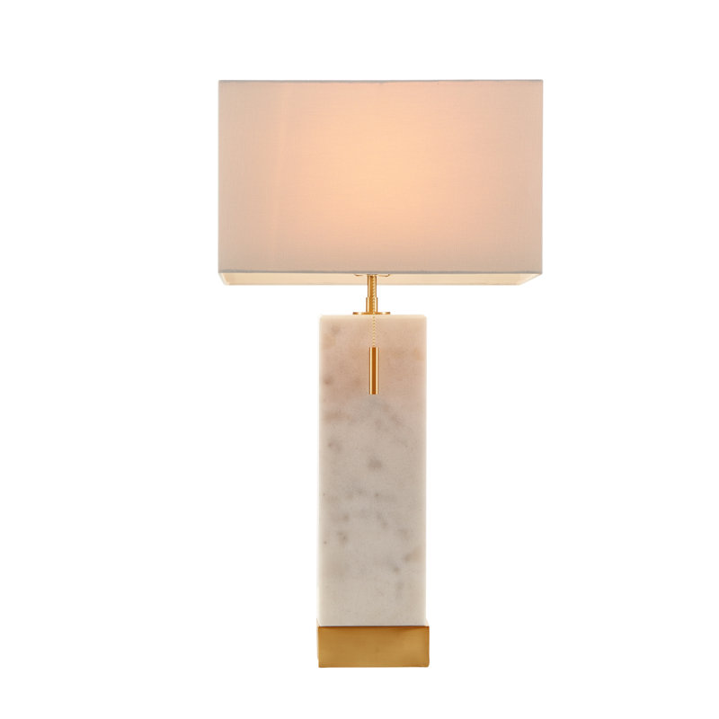 Grande lampe de table en marbre Bringham