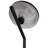 Gibson 74'' Matte Black Tree Floor Lamp with Outlet