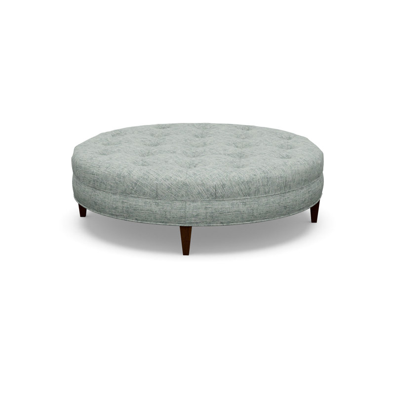 Round Ottoman, Walnut, 9907-99