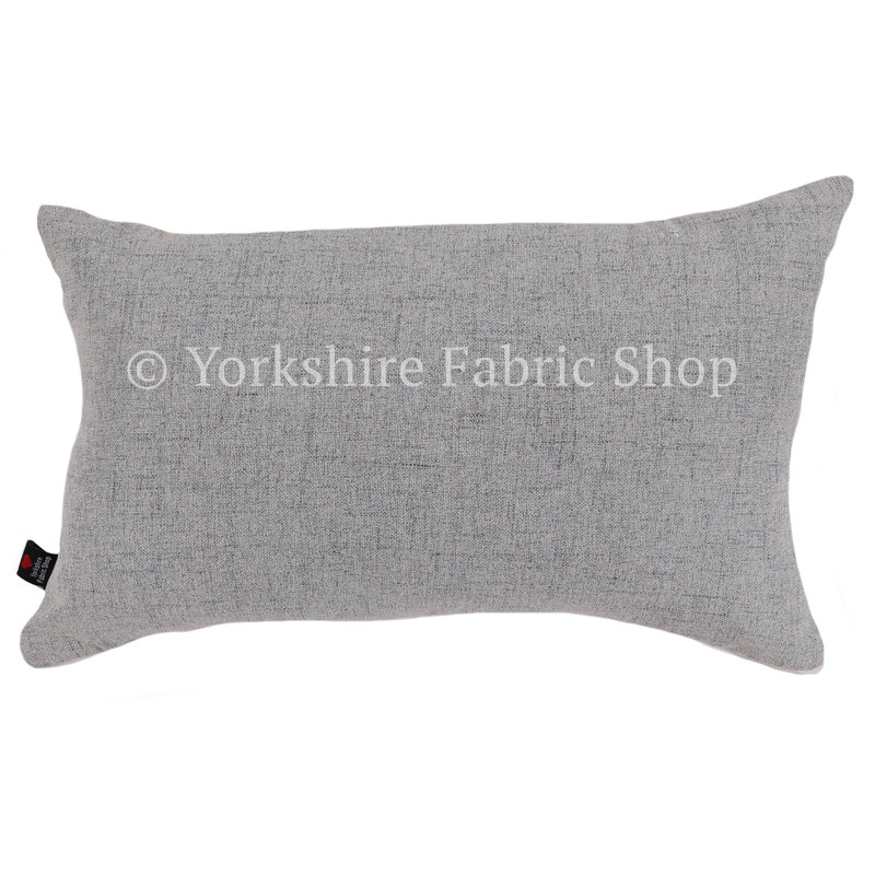 James Rectangular Cushion, Silver