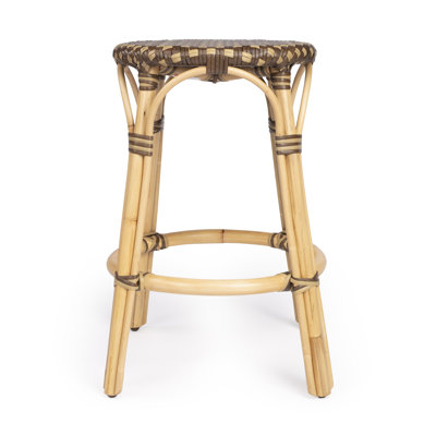 Alastair Hand-Woven Rattan Bar & Counter Stool