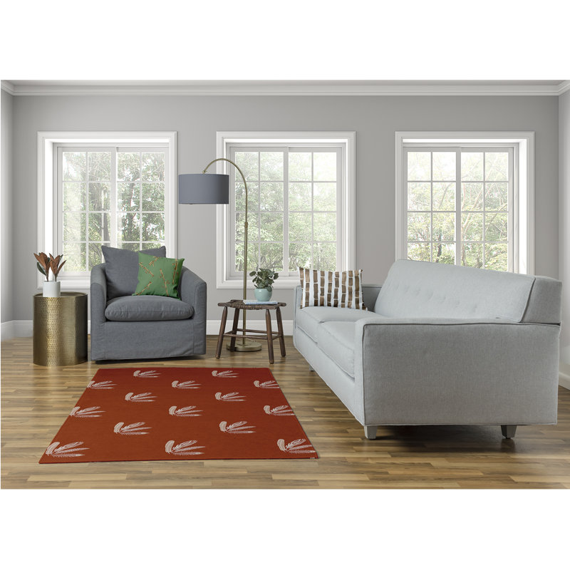 Chenille Indoor Rug, Rectangle 4' x 6'