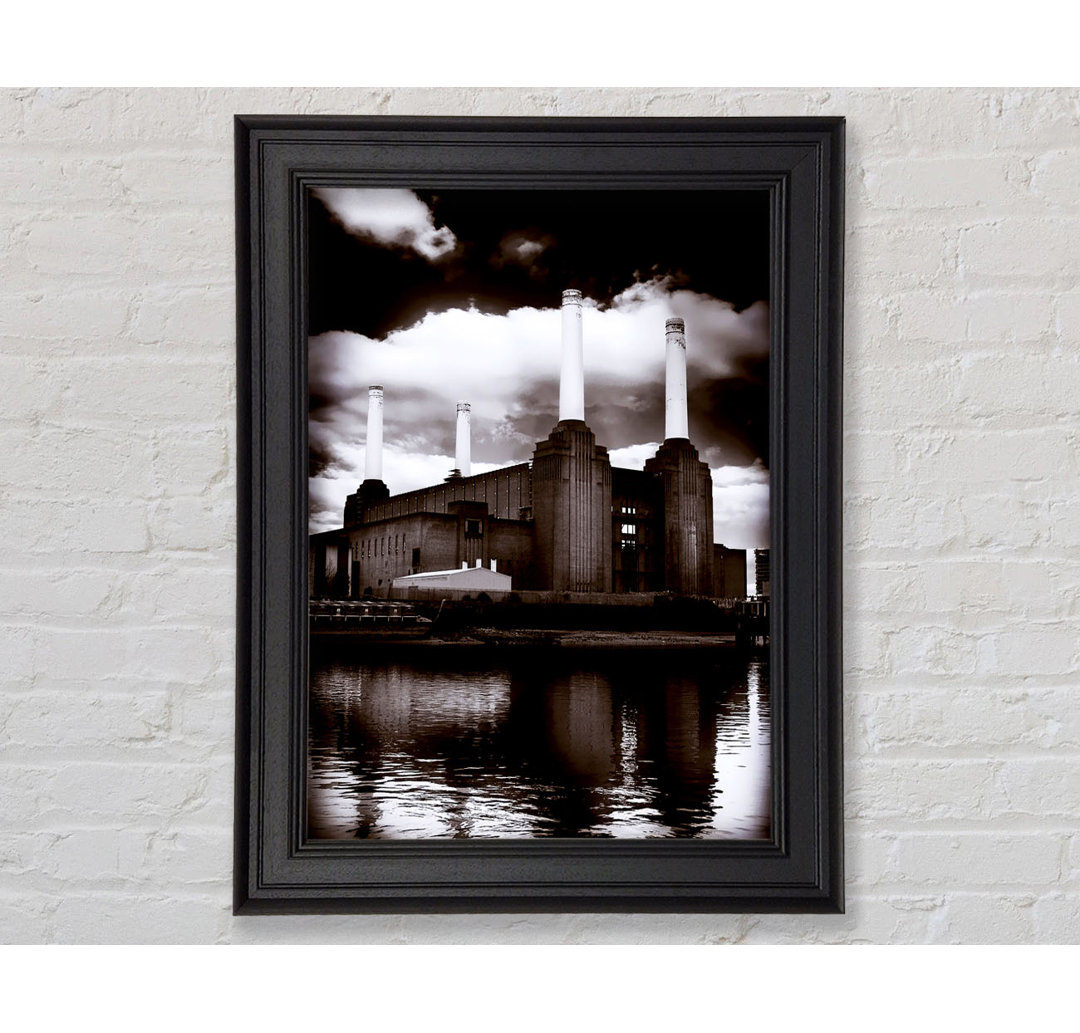 Battersea Power Station Gerahmter Druck