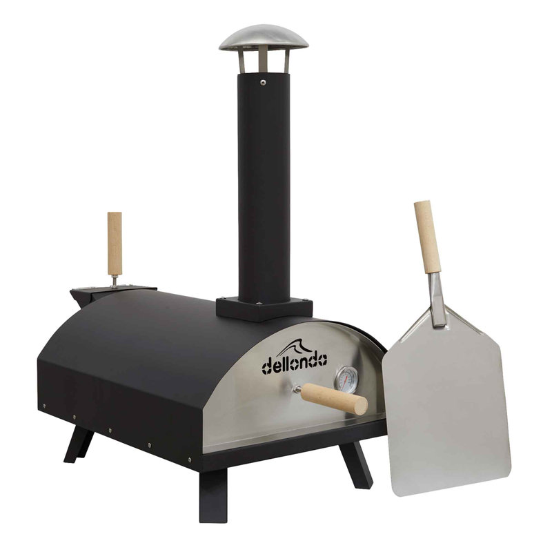 Pizza Oven, Black/Stainless Steel