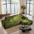 Green/Silver Velvet 