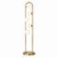 Lampe sur pied traditionnelle avec abat-jour blanc 66,14 po Manul