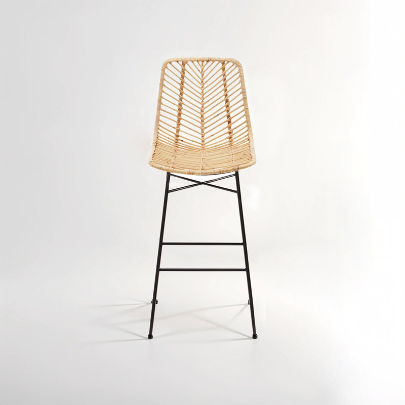Counter Stool with Metal Frame