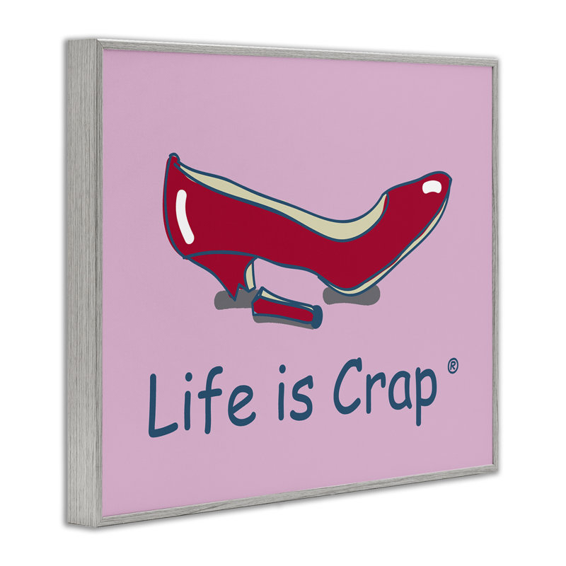 «Broken High Heel», estampe numérique par LIC, Estampe numérique Farmhouse, H 24 po x l 30 po