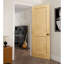 Porte finie standard à persiennes en bois massif-32008505-31708251