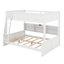 Lit superposé avec armoires de rangement et ports USB-1115784184
