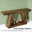 Table de rangement, table d'appoint et table d'appoint Vintage Twotier
