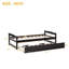 Lit plateforme avec couchette Waast par Harriet Bee-200616858