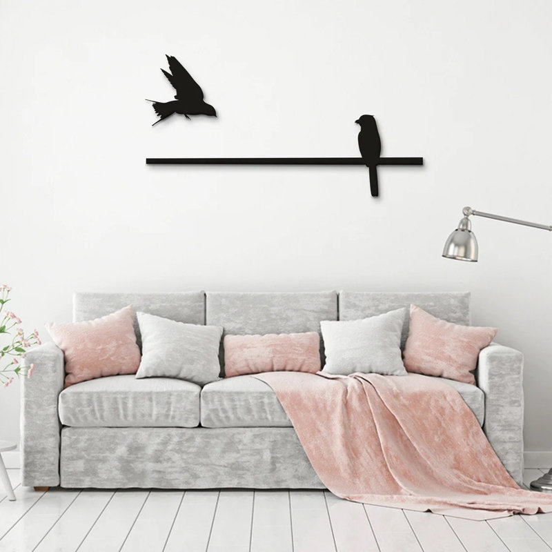 Handmade Traditional Animals Wall Decor on Metal