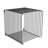 Square Side Table, Iron Multi-Purpose Side Table, Square Cage End Table-40736661