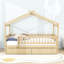Lit de jour en bois avec deux tiroirs et pieds Saffir-88567876-88567873