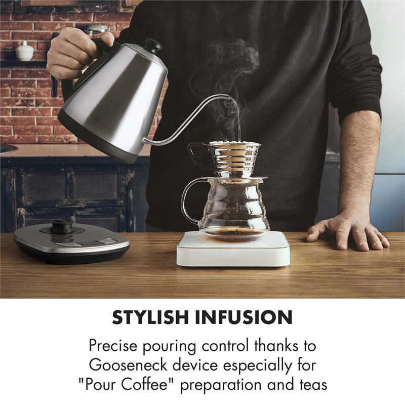 Klarstein Stainless Steel Electric Tea Kettle