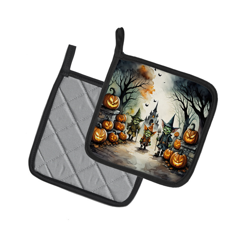 Goblins Spooky Halloween - paire de poignées