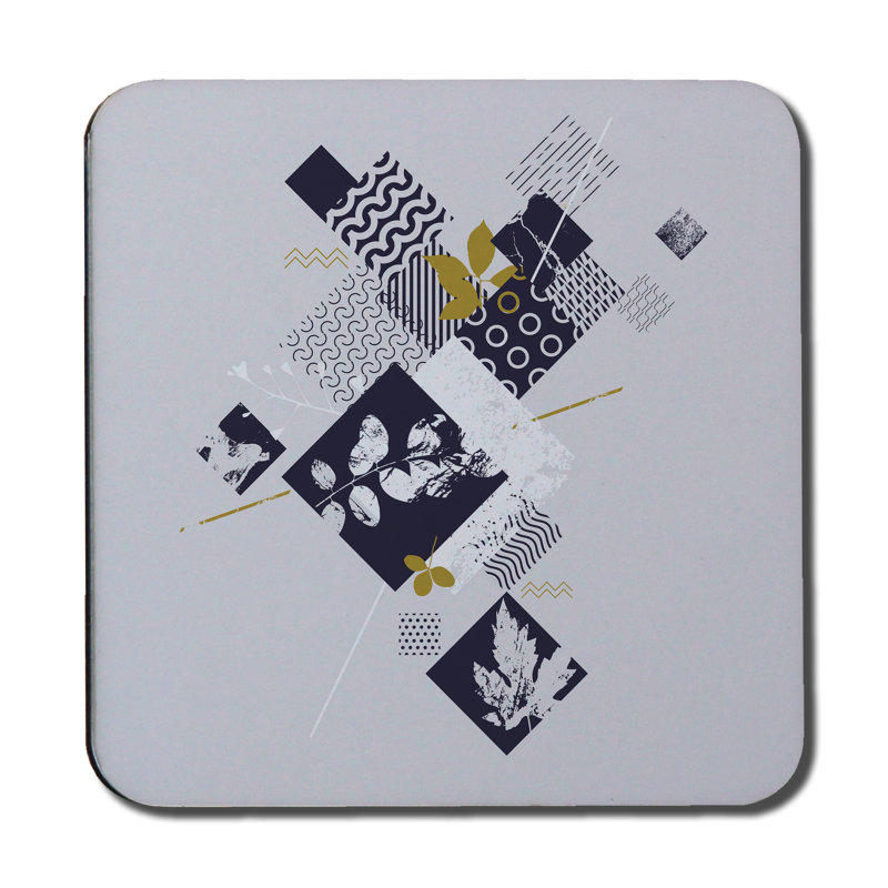 Square 6 Piece Coaster Set