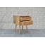 Sylvaine 45cm W Solid Wood Bedside Table