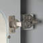 Armoire de meuble-lavabo avec deux tiroirs et porte-1340968932