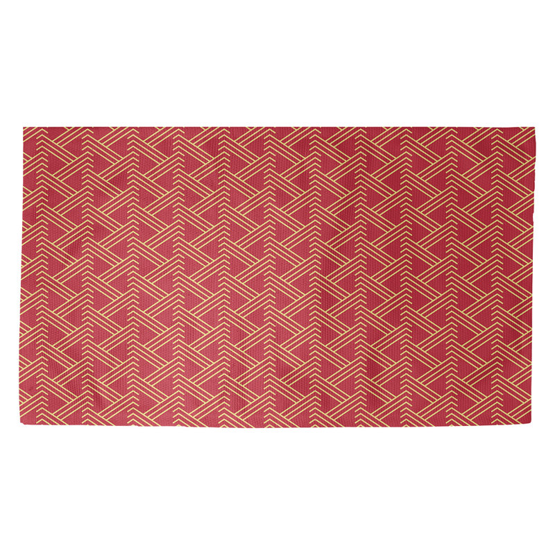 Jordao Geometric Indoor Rug, Rectangle 5' x 7'