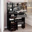 Meuble-lavabo de bureau de 37 po avec tabouret-113847167
