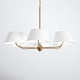 Arielle Metal Dimmable Chandelier
