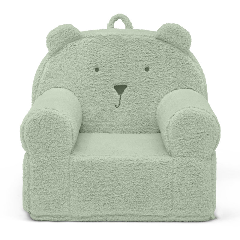 BabyGap Sherpa Bear Chair, Sage